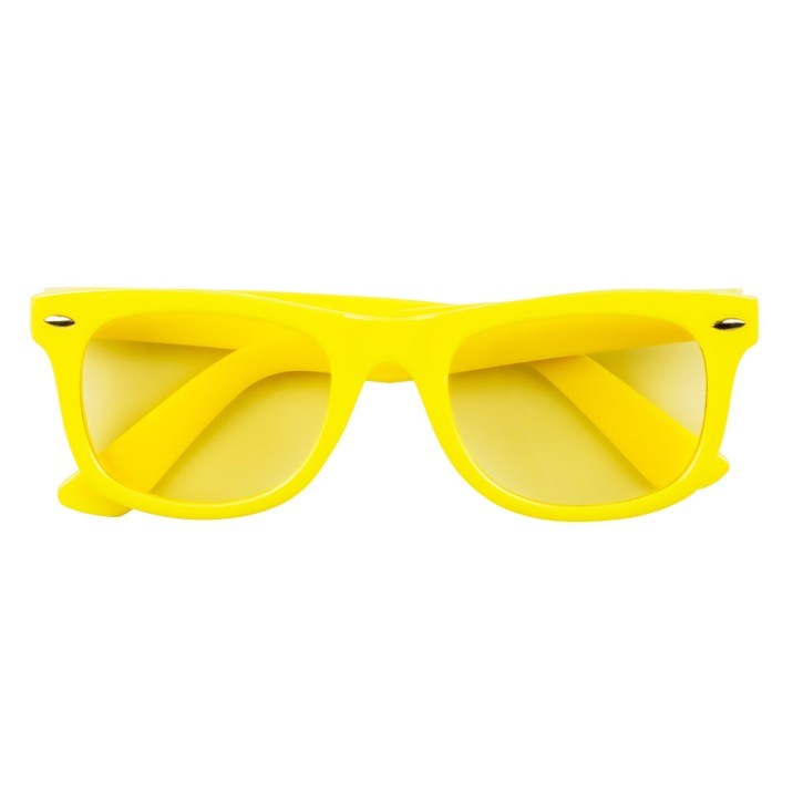 Partybrille Neon Gelb