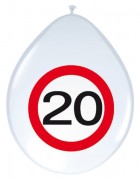 8 Luftballons 20. Geburtstag