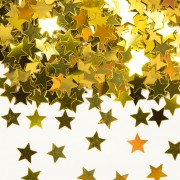 Konfetti Sterne in Gold