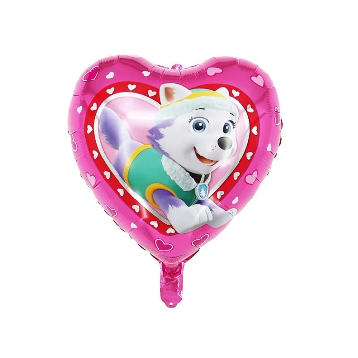 Everest Paw Patrol Herz Folienballon