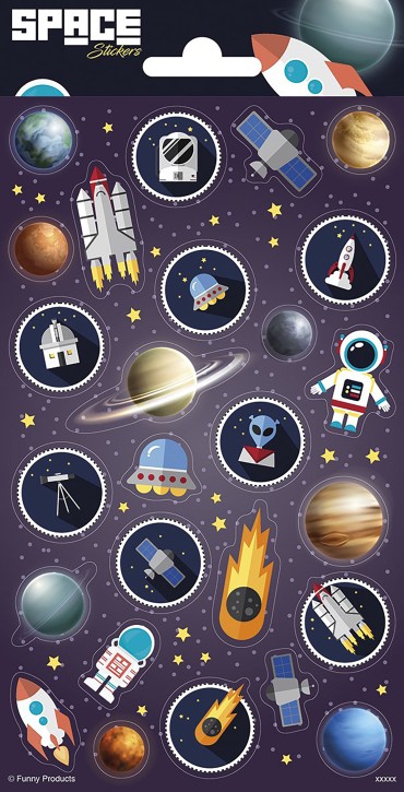 XXL-Sticker Space