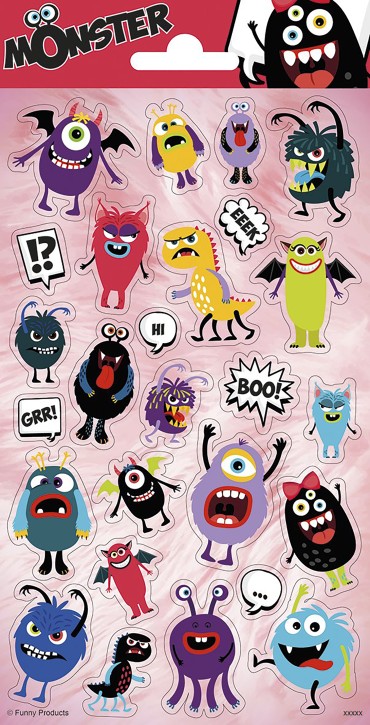 XXL-Sticker Monster