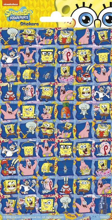 XXL-Sticker Sponge Bob