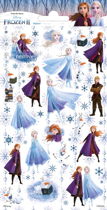XXL-Sticker Frozen II (Glitter)