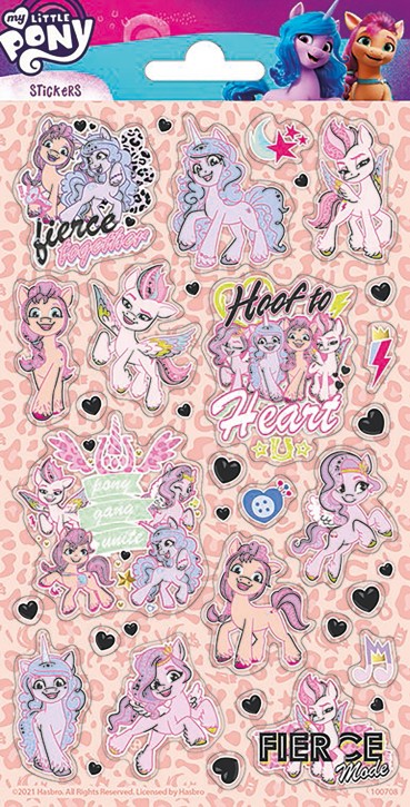 XXL-Sticker My Little Pony (Glitter)