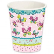 8 Becher Schmetterlinge TapirElla