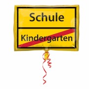 Folienballon Schule / Kindergarten