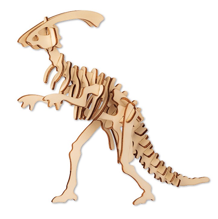 3D-Holzpuzzle Parasaurolophus
