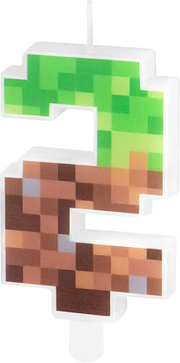 Zahlenkerze #2 - Pixel