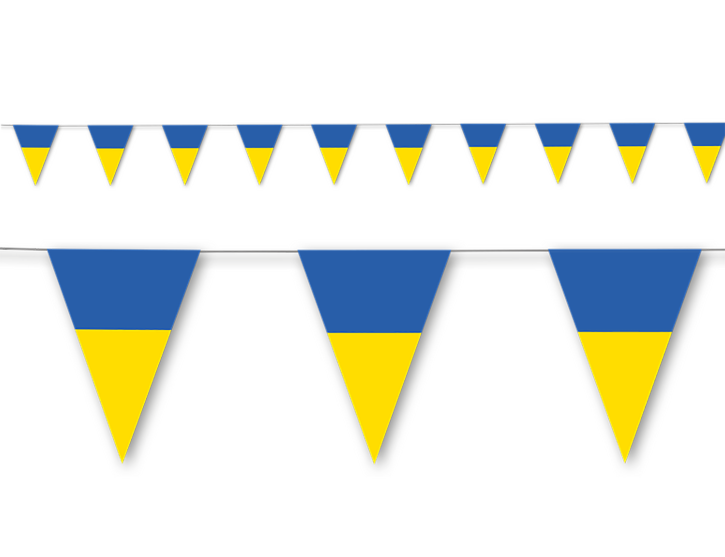 Wimpelkette Ukraine