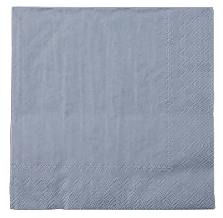20 Servietten Grau