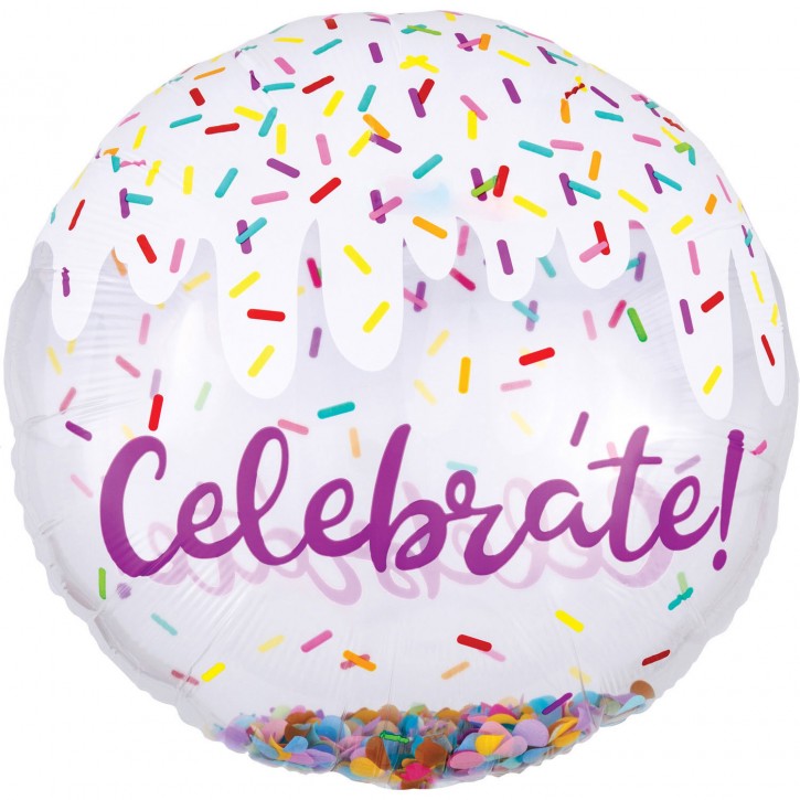 Ballon rund - Celebrate (71cm ∅)