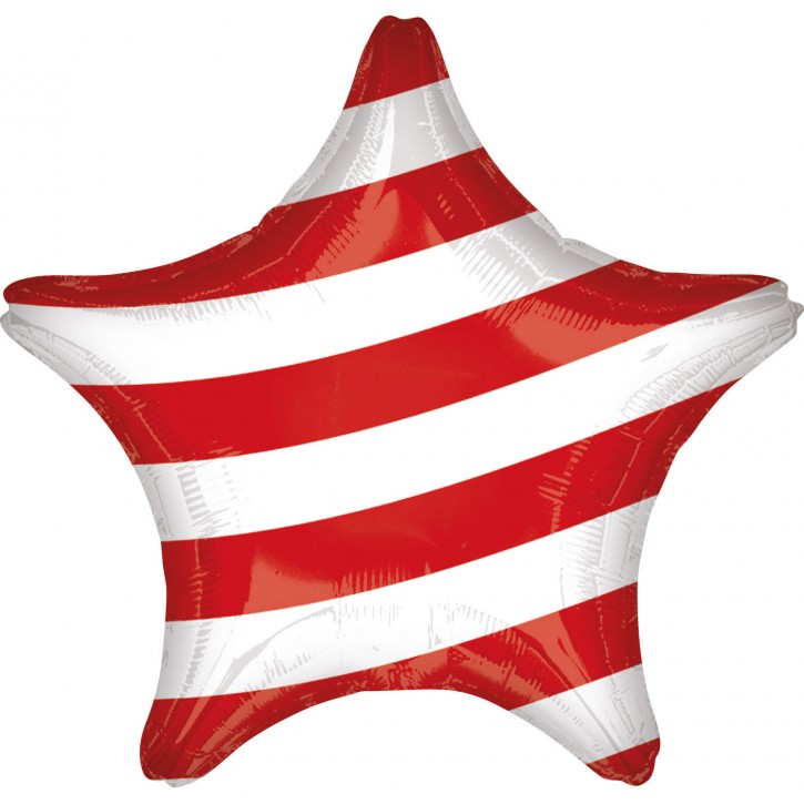 Folienballon Stern - Amerika (48 cm)
