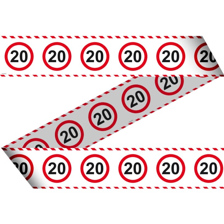 Absperrband 20