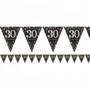 Wimpelkette für den 30. Geburtstag