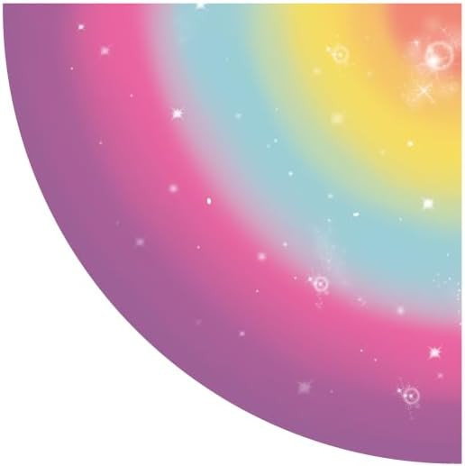 12 Servietten Unicorn Dreams - Rund