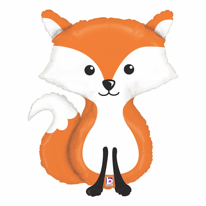 Supershape Folienballon - Fuchs (91cm)