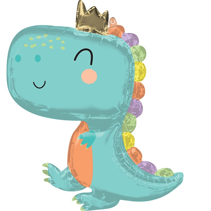 Supershape Folienballon - Baby Dino