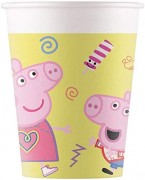 8 Party-Becher Peppa Wutz