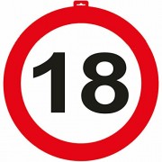 XXL-Dekoration 18. Geburtstag