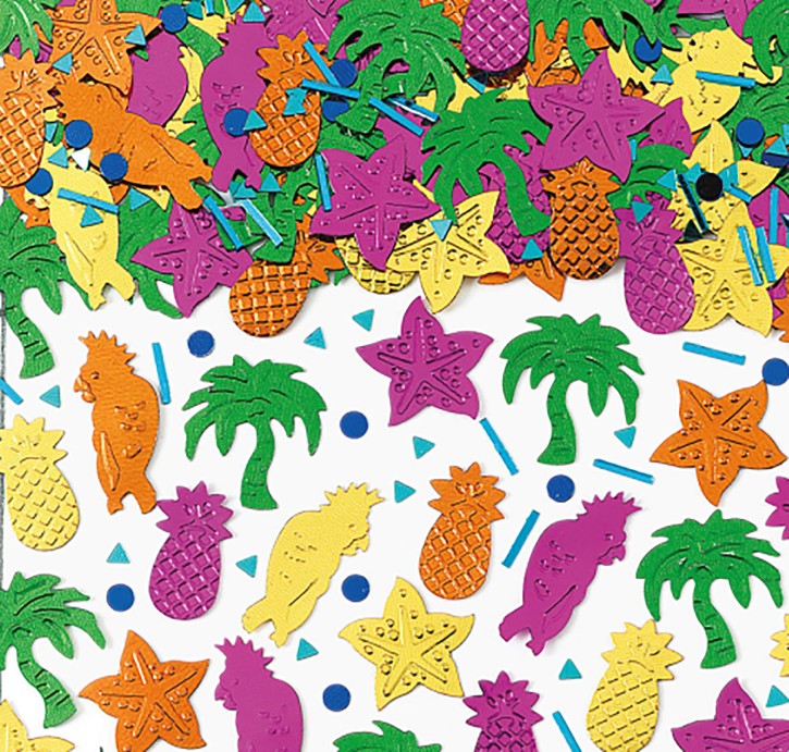 Konfetti Ananas + Palmen