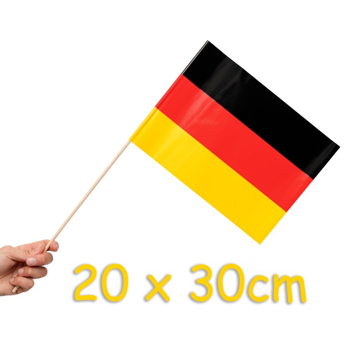 10 Flaggen Deutschland