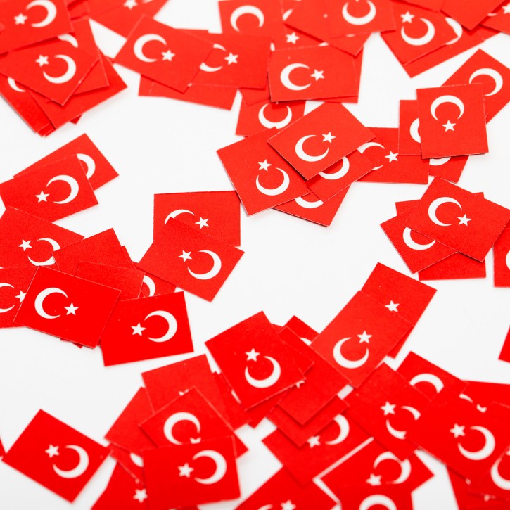 150-teiliges Konfetti Türkei