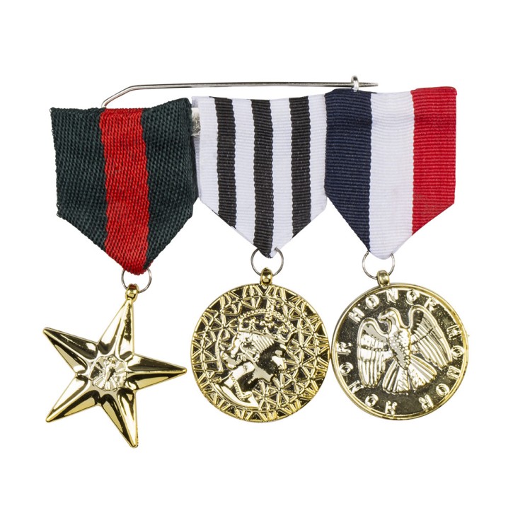 3 Medaillen Soldat