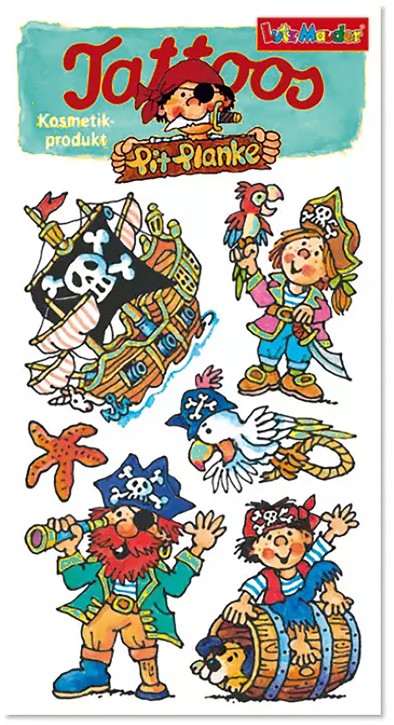 Piraten 6 Tattoos