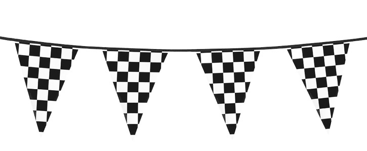 Wimpelkette Racing
