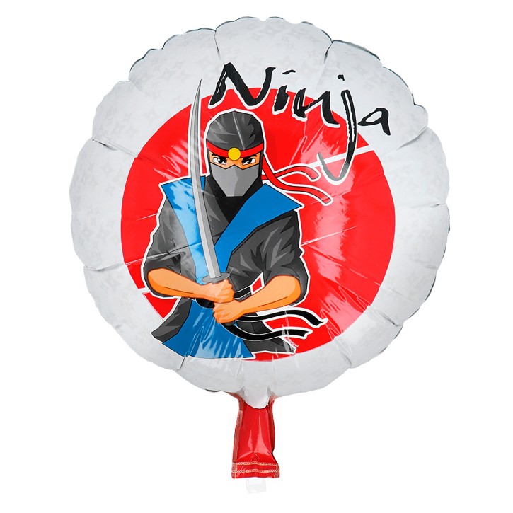 Folienballon Ninja