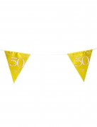 Wimpelkette Goldhochzeit