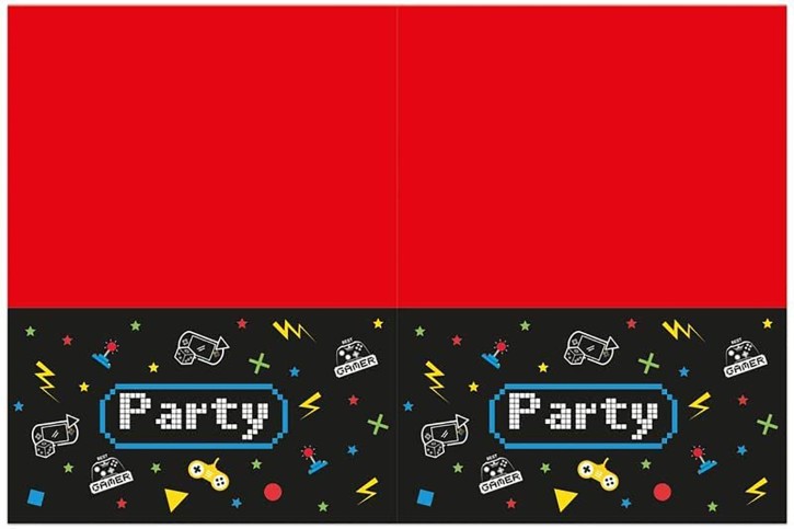 Tischdecke Gaming Party