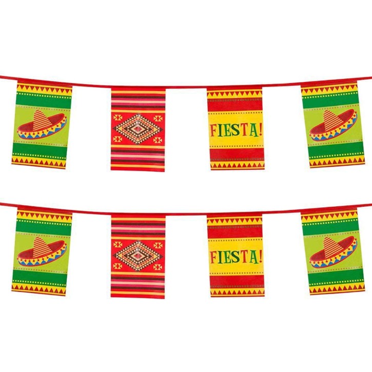Wimpelkette Fiesta Mexiko