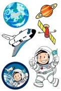 Tattoos von Astronaut Flo