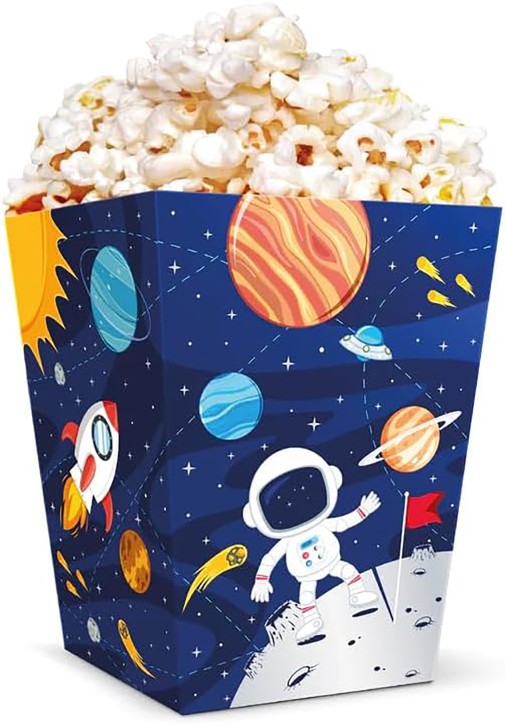 6 Popcorn Boxen Kosmos