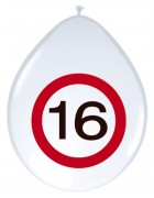 8 Luftballons 16. Geburtstag