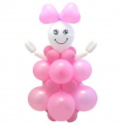 Luftballon-Set Baby Girl