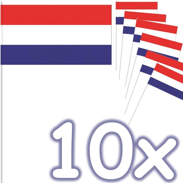 10 Flaggen Niederlande