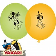 8 Luftballons Indianer Yakari