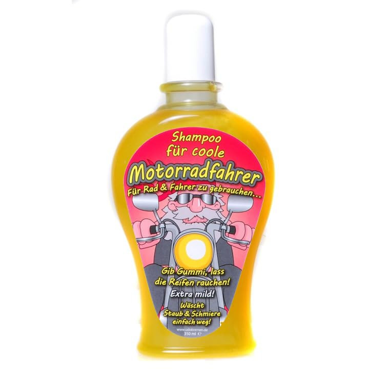 Shampoo für Motorradfahrer