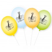 8 Luftballons Zoo & Zootiere