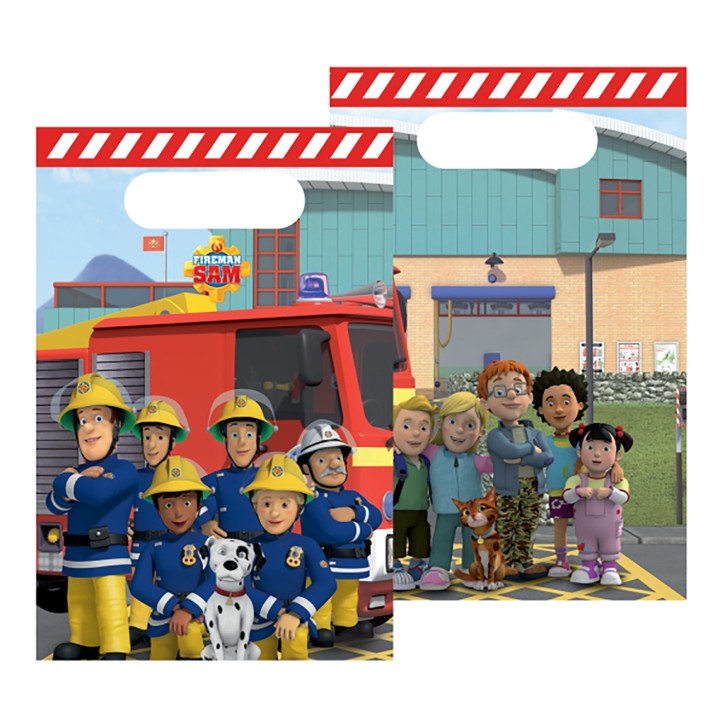 8 Partytüten Feuerwehrmann Sam