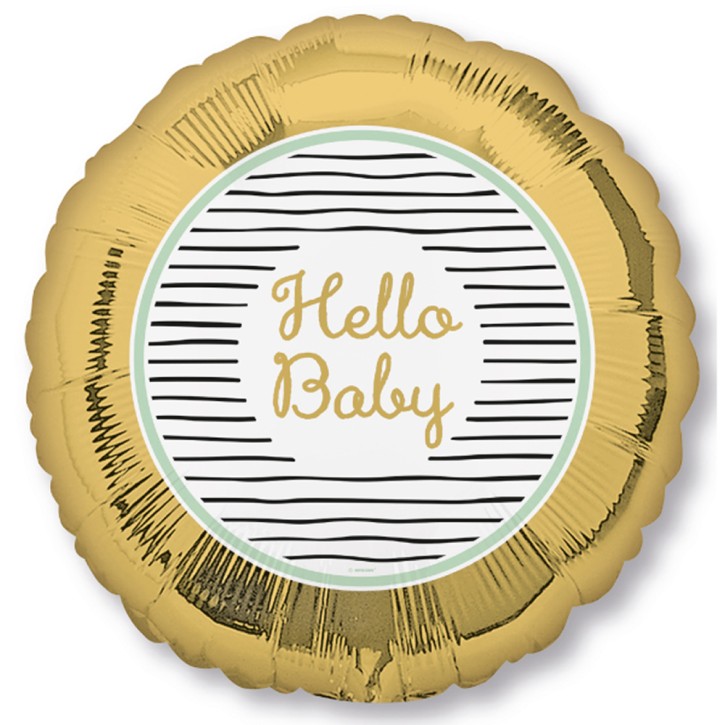 Folienballon Hello Baby