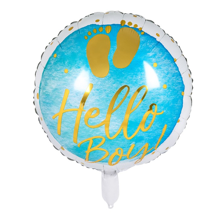 Folienballon Hello Boy