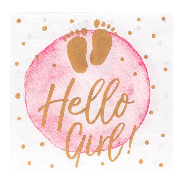 20 Servietten Hello Girl
