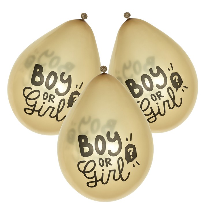 6 Luftballons - Boy or Girl?