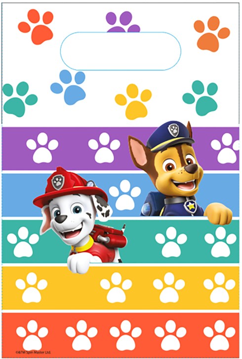 8 Partytüten Paw Patrol 2022
