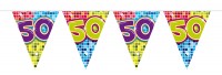 Wimpelkette für den 50. Geburtstag