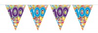 Wimpelkette für den 100. Geburtstag